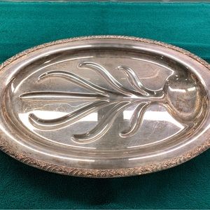 Silver Plated Carving Platter